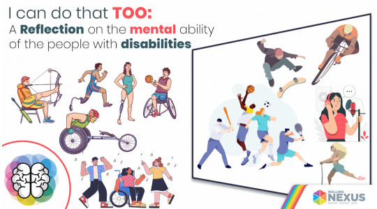 Changing the mentality of the people with disabilities