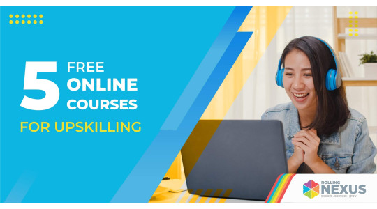 Free online courses for upskilling