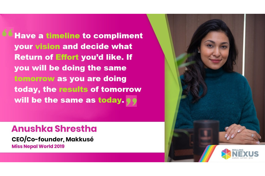 Interview with Anushka Shrestha on Makkusé entrepreneurial journey