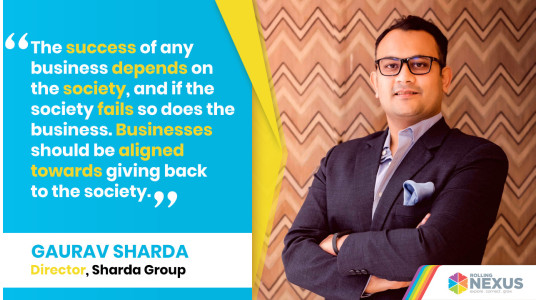 Interview with Gaurav Sharda, Director of Sharda Group