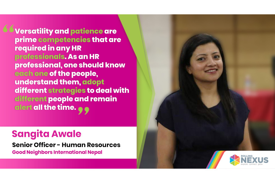Interview with Sangita Awale on Human Resources