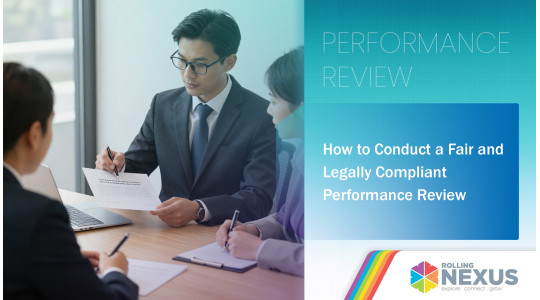 Conduct a Fair and Legally Compliant Performance Review