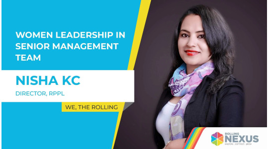 women leadership in senior management team