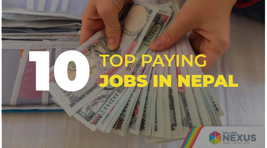 top ten paying jobs in Nepal