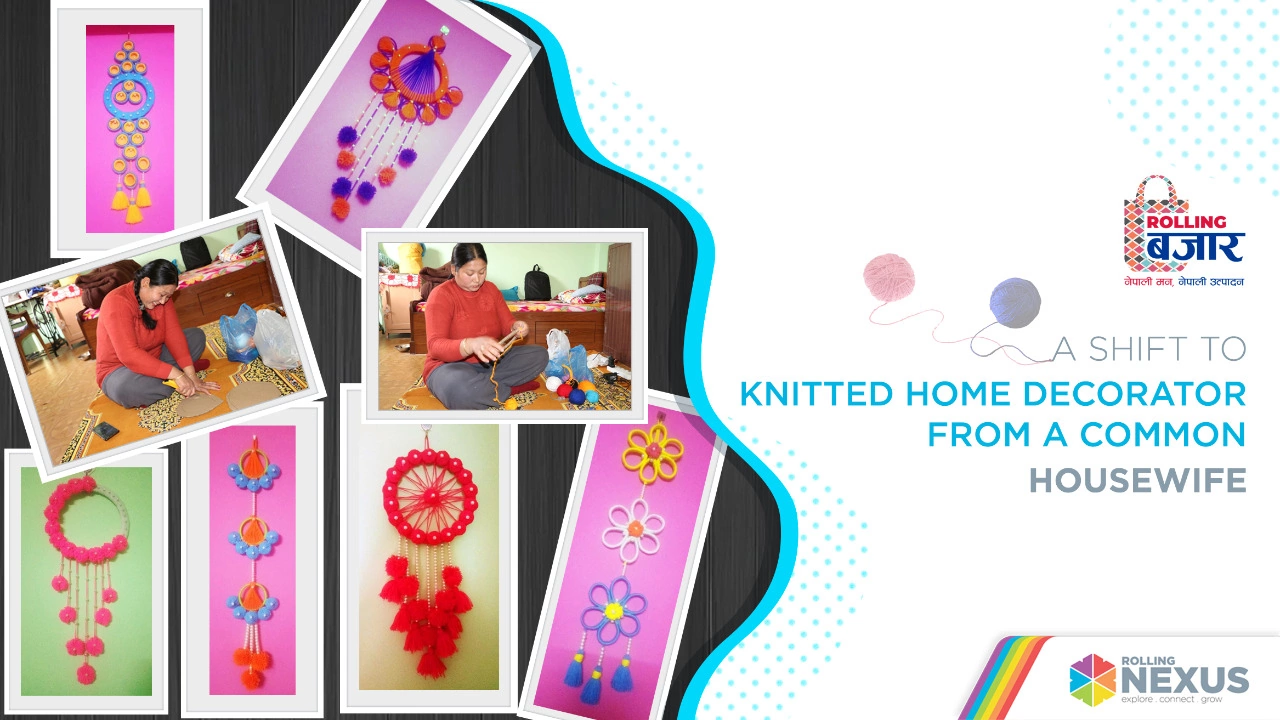 Knitted Home Decorating products of Rolling Bazaar